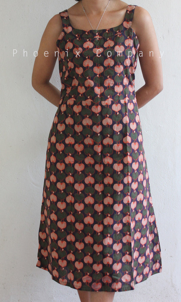 Dress pattern NIAGARA (XS -3XL) - with waterfall neck